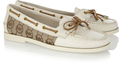 michael kors mens boat shoes|Michael Kors patchwork boots.